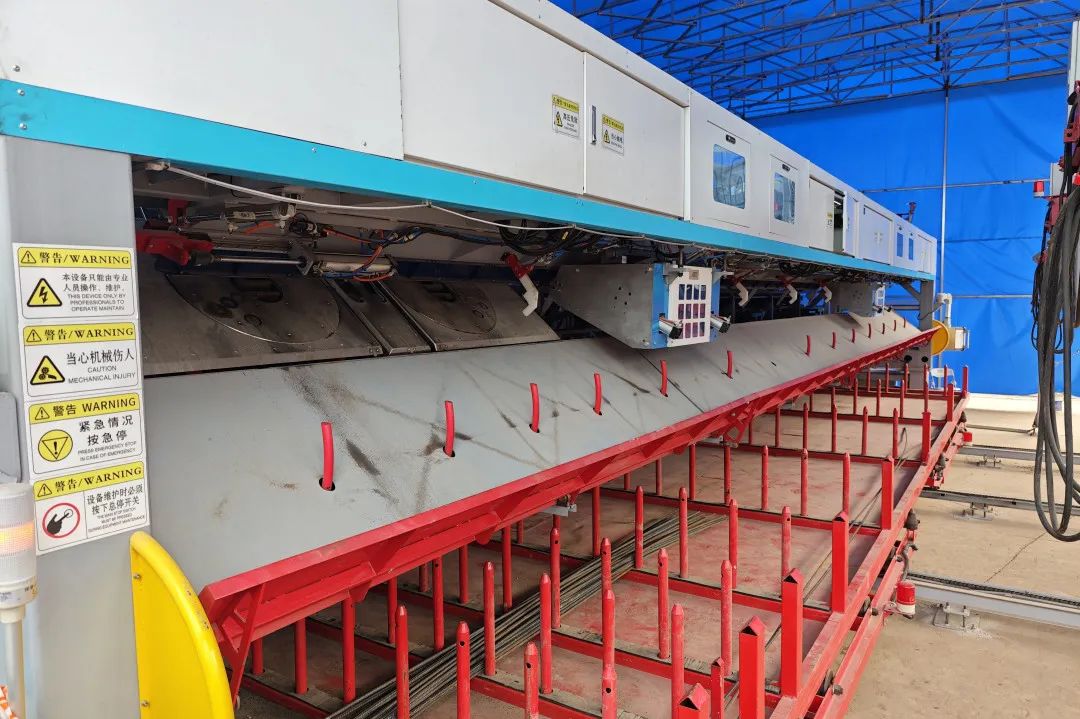 蔚建科技·鋼筋柔性加工中心，鵬宸云筑項目應(yīng)用
