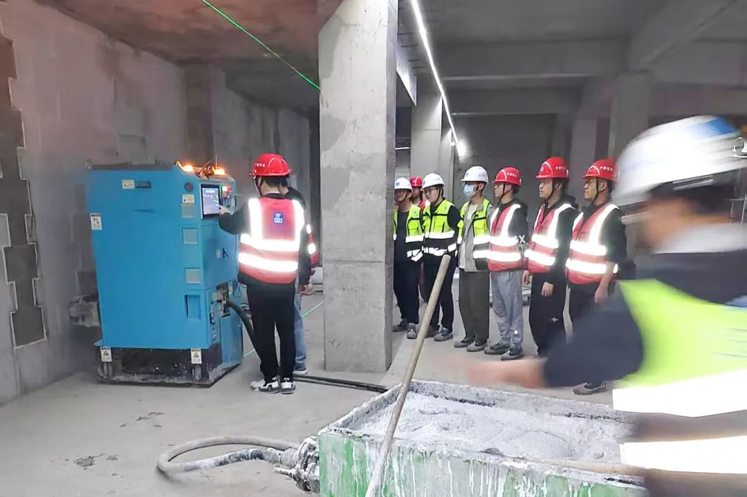 中建未來智造與蔚建科技聯合舉辦第一屆施工機器人技能培訓大賽