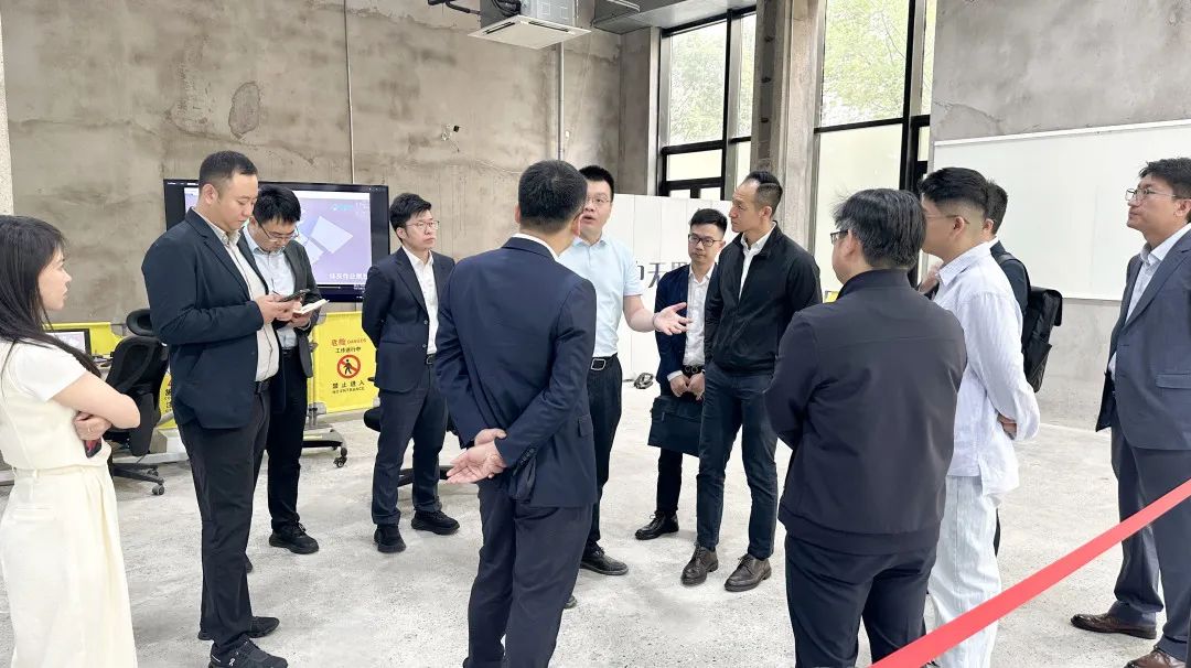 中國建筑國際集團(tuán)高層到訪蔚建科技,共商智能建造新藍(lán)圖